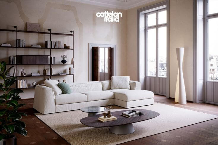 Cattelan Italia Mykonos Modern Sofa